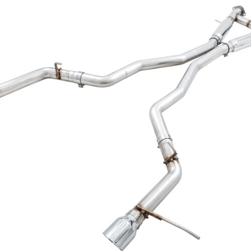 AWE Tuning Track Edition Exhaust - Chrome Silver Tips for 2020 Jeep Grand Cherokee SRT