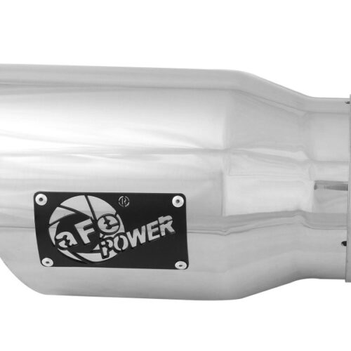 aFe Power Diesel Exhaust Tip Bolt On Black 5in Inlet x 7in Outlet x 12in - Right - Image 4