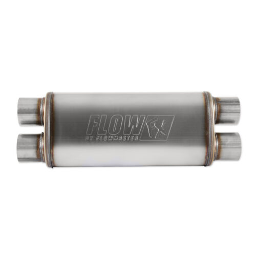 Flowmaster FlowFX Muffler SS 3 IN Dual IN/OUT W/ X-Pipe