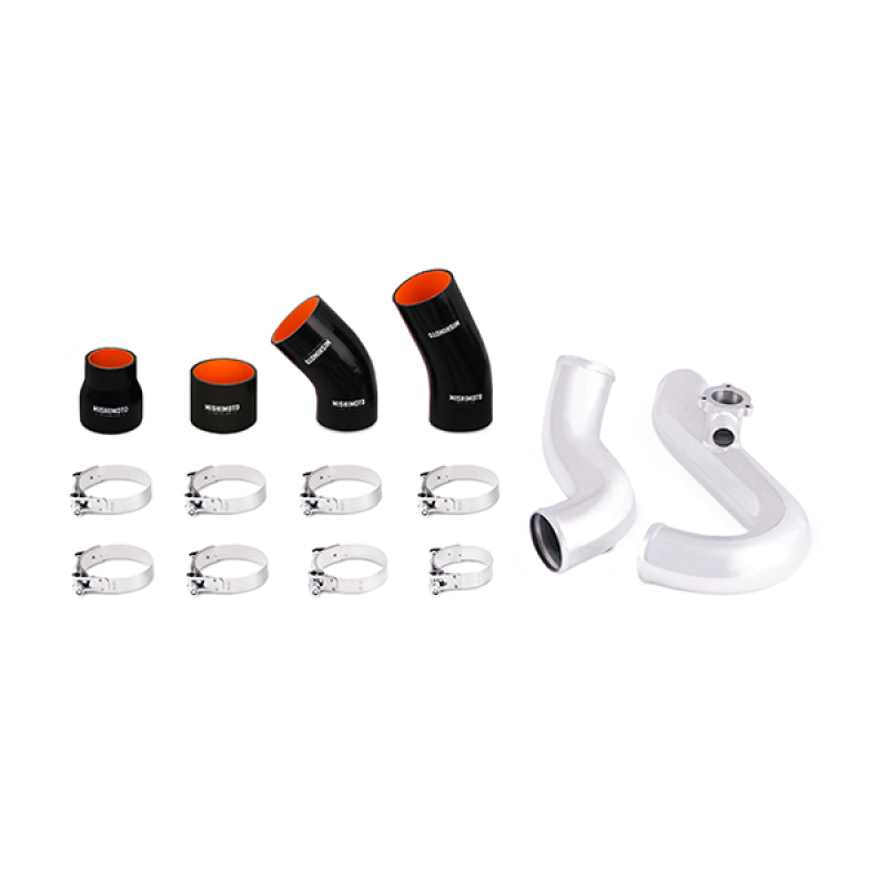 Mishimoto Performance Intercooler Kit - Silver Core Polished Pipes for 2015 Ford Mustang EcoBoost - Image 7