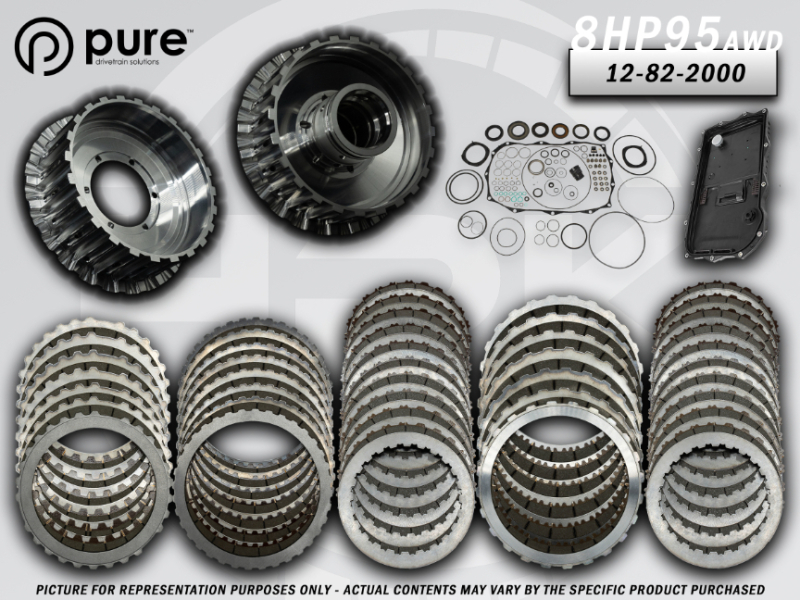 Pure Drivetrain 8HP95 High Performance Transmission Hard Parts Kit - AWD - Stage 2