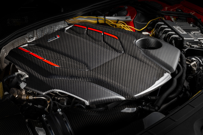 APR 19-24 Audi A6 Quattro/S4/S5/S5 Sportback/S6/RS5 EA839 (B9) 2.9T/3.0T Carbon Fiber Engine Cover - Image 5