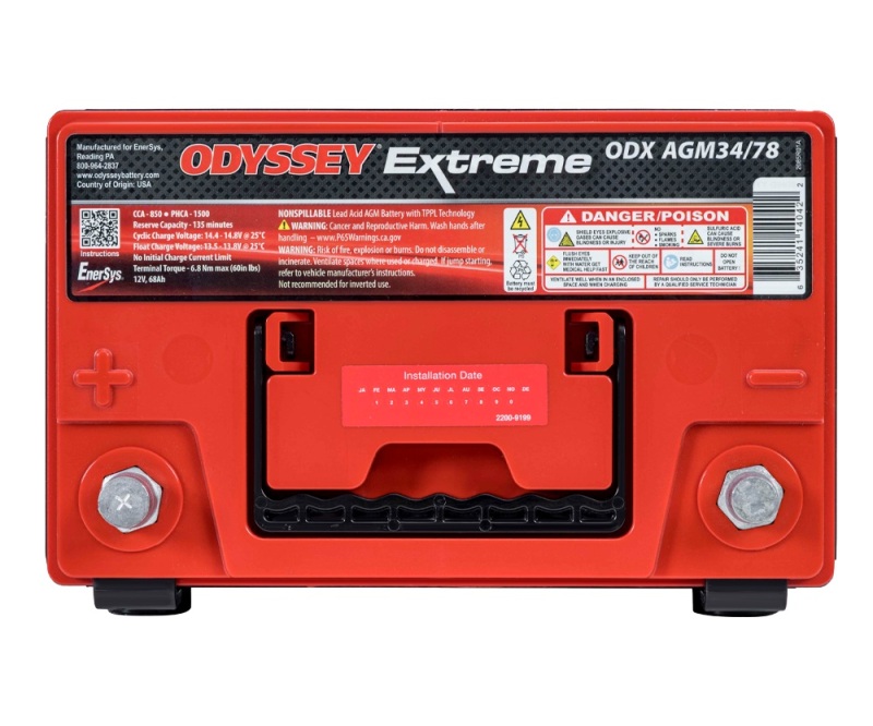 Odyssey Battery Auto/Truck/Heavy Duty & Commercial Extreme AGM Battery (34/78-PC1500DT) - Image 3