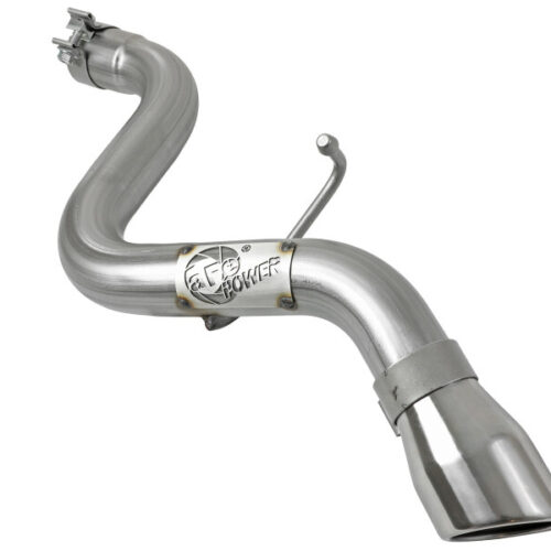 aFe Power MACH Force-Xp Axle-Back Exhaust System w/Polished Tip 18-20 Jeep Wrangler L4-2.0T / V6-3.6L - Image 3