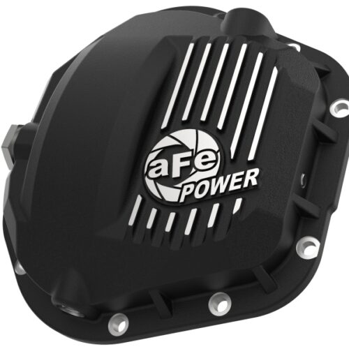 aFe Power Pro Series Dana 60 Front Differential Cover Black w/ Machined Fins 17-20 Ford Trucks (Dana 60) - Image 2