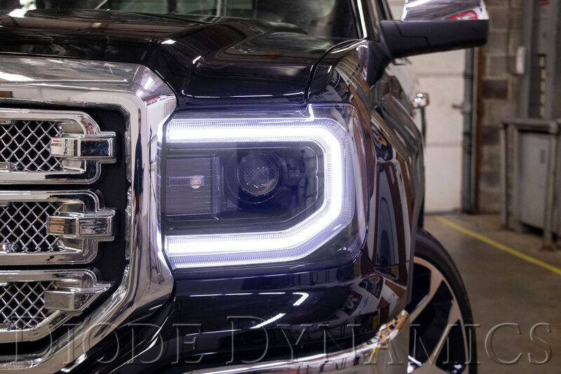 Diode Dynamics GMC Sierra LED Halos Switchback 16-18 Sierra 1500 - Image 3