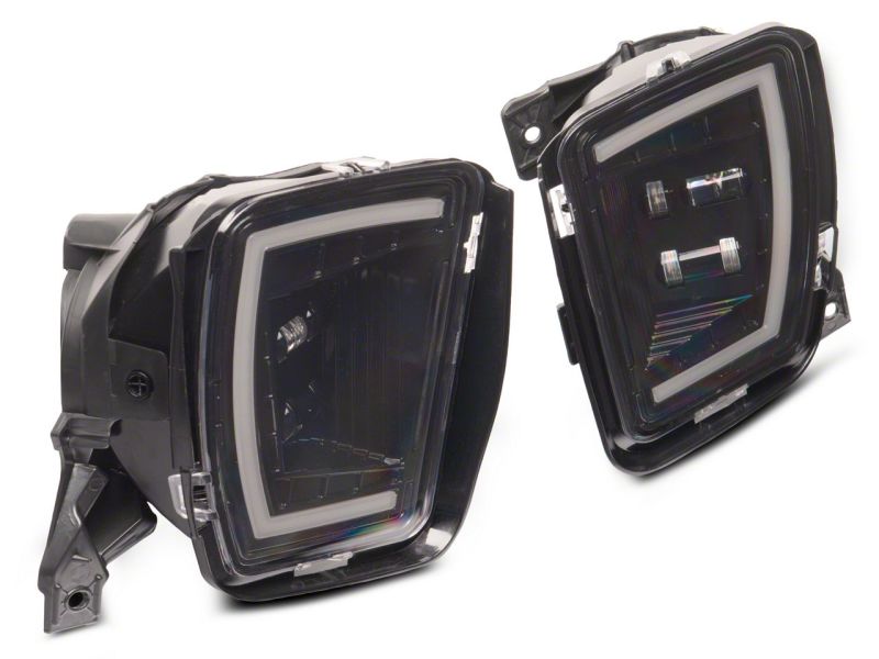 Raxiom for 2013-2018 Dodge RAM 1500 Excluding Rebel Axial Series LED Fog Lights w/ LED DRL - Image 2