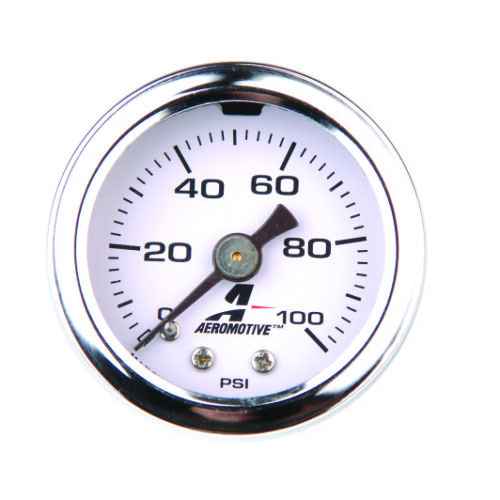 Aeromotive 0-100 PSI Fuel Pressure Gauge - Image 4