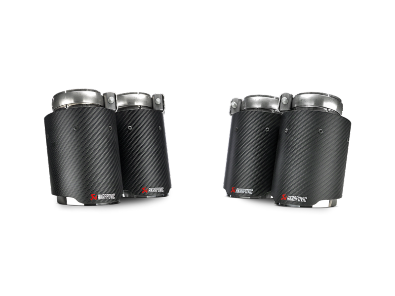Akrapovic Tail Pipe Set (Carbon) for 14-17 BMW M3/M4 (F80/F82) - Image 2