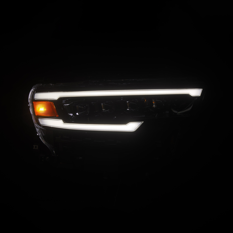 AlphaRex 25-26 Dodge Ram 1500 NOVA LED Proj Headlights- Alpha-Black w/Activ Lit/Seq Signal/Switchbk - Image 3