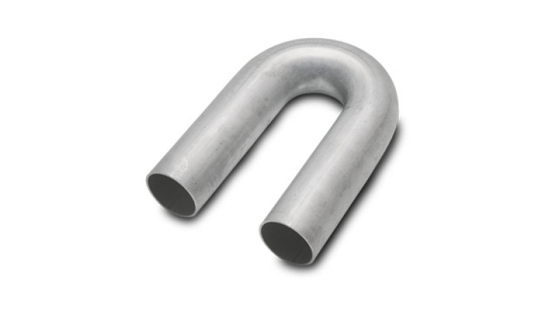 Vibrant 13822 321 Stainless Steel 180 Degree Mandrel Bend 1.75in OD x 2.625in CLR 18 Gauge Wall Thickness