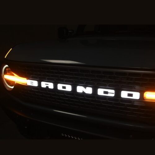 Putco Ford Bronco 21-23 Ford Bronco Emblem (Fits Models w/ Front Camera) - Image 5