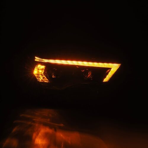 AlphaRex 14-20 Toyota 4Runner PRO-Series LED Proj Headlights Alpha-Black w/Sequential Signal/DRL - Image 4
