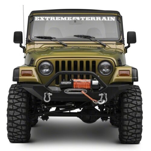 Raxiom for 1997-2006 Jeep Wrangler TJ 50-In LED Light Bar Windshield Mount w/ Auxiliary Bracket - Image 6