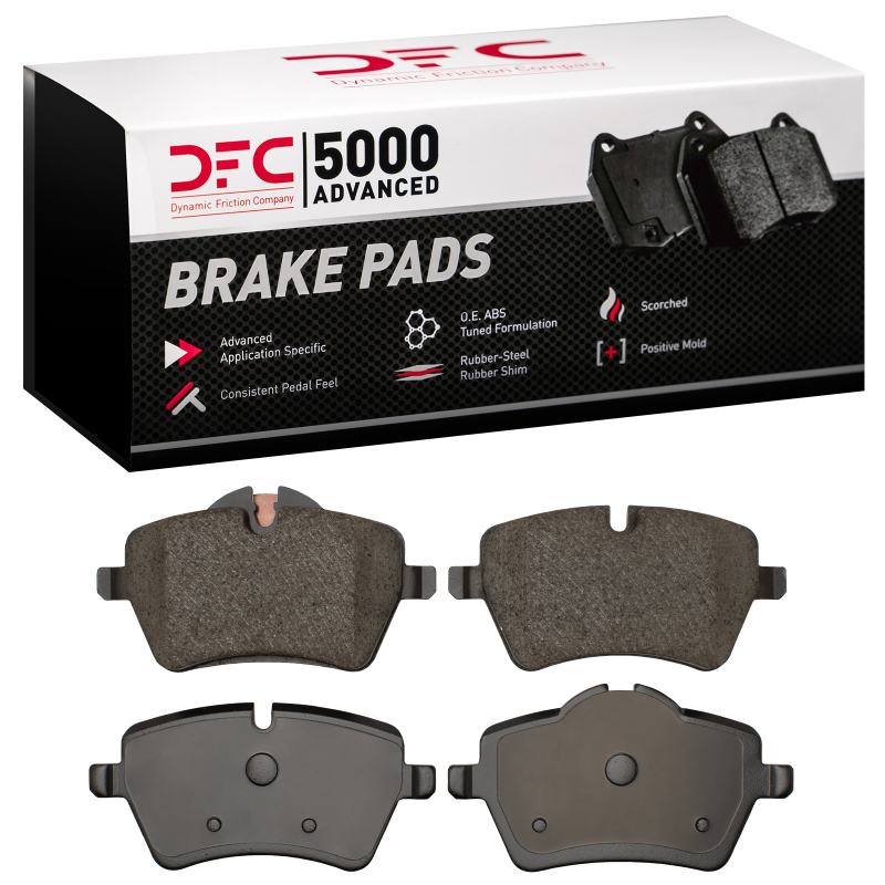 DFC 13-16 Mini Cooper Paceman Front 5000 Advanced Ceramic Brake Pads - Image 4