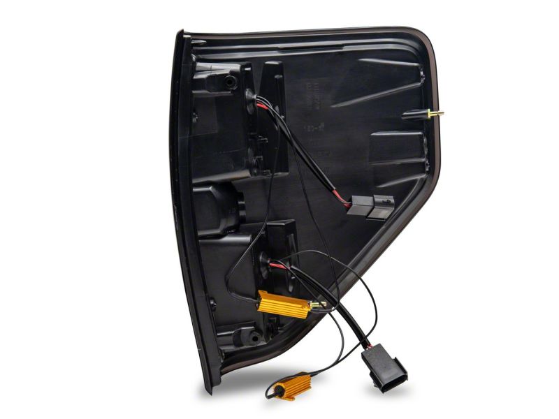 Raxiom for 2009-2014 Ford F-150 Styleside Axial Series LED Tail Lights- Black Housing (Smoked Lens) - Image 5