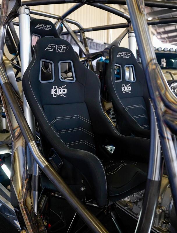 PRP Kilo Composite Seat - Black Cloth - Image 10