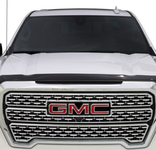 Husky Liners 22-24 Chevrolet Silverado 1500 (Excl. ZR2/LT TB/C TB) Aeroskin Hood Protector - Smoke - Image 3