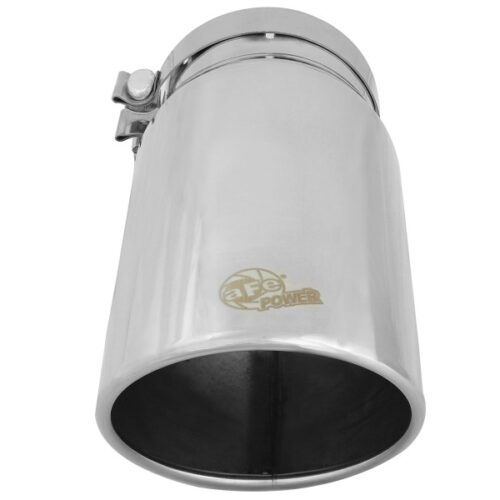 aFe Power Universal Bolt On Exhaust Tip Polished 5in Inlet x 6in Outlet x 12in Long - Image 5