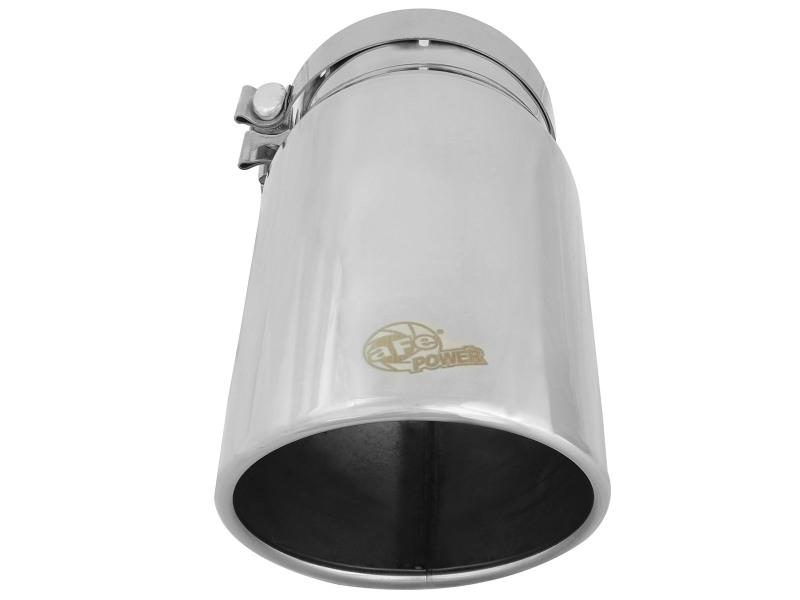 aFe Power Universal Bolt On Exhaust Tip Polished 5in Inlet x 6in Outlet x 12in Long - Image 5