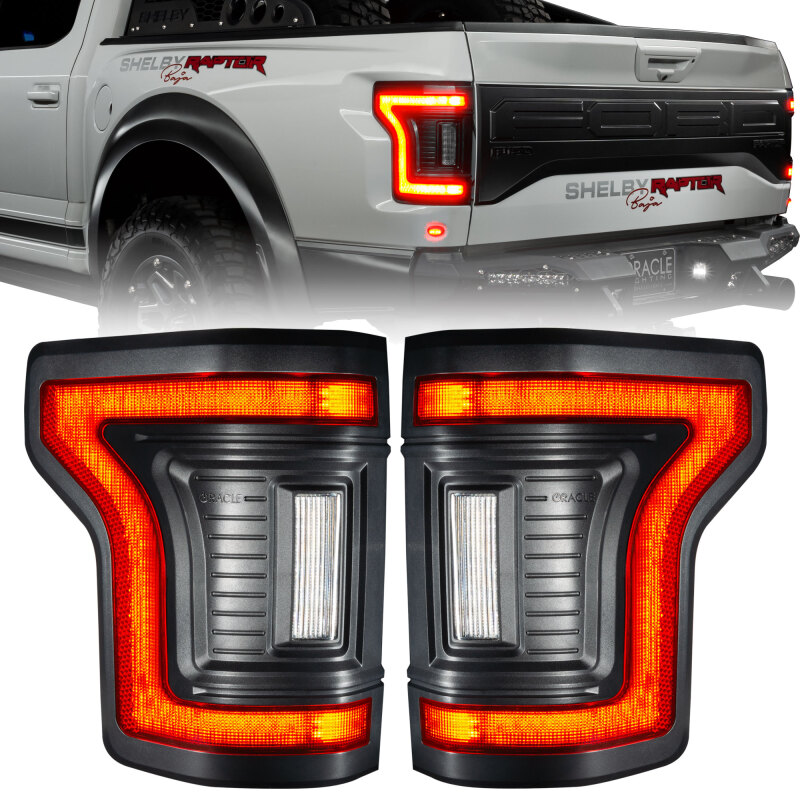 Oracle Lighting 15-20 Ford F-150 Reverse LED Modules Flush Tail Light - Standard Red - Image 2