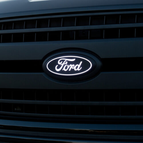 Putco 2023 Ford F-150 Front Luminix Ford LED Emblem - w/Camera CutOut w/o Spray Washer - Image 6