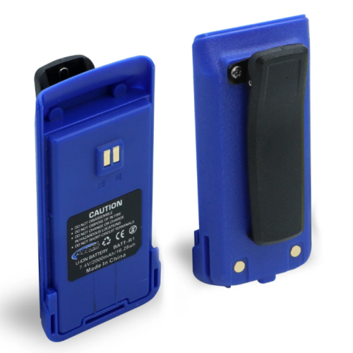 Rugged Radios Replacement Lithium Battery for R1 Handheld Radio w/12v Charge Port