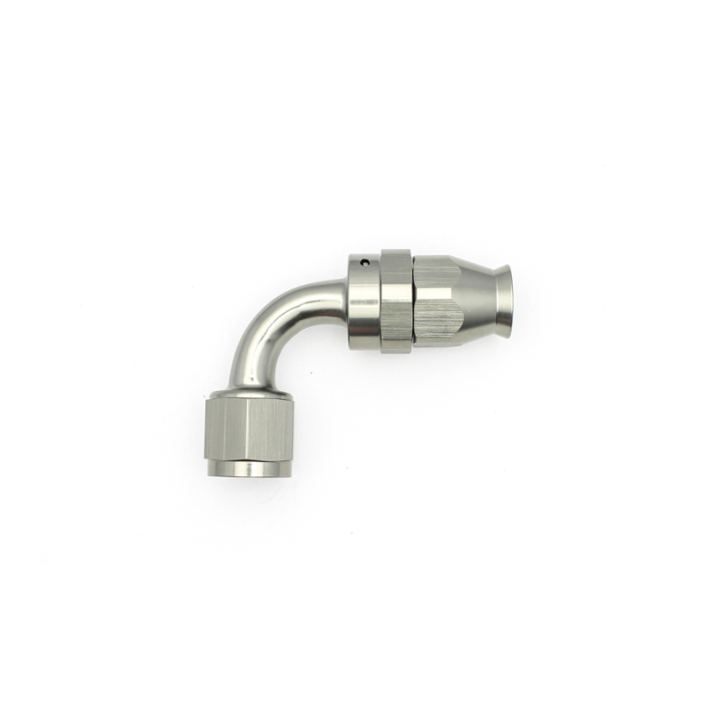 DeatschWerks 8AN Female Swivel 90-Degree Hose End PTFE (Incl. 1 Olive Insert) - Image 4