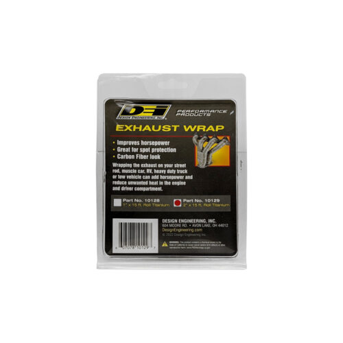 DEI 10129 Exhaust Wrap 2in x 15ft - Titanium - Image 10