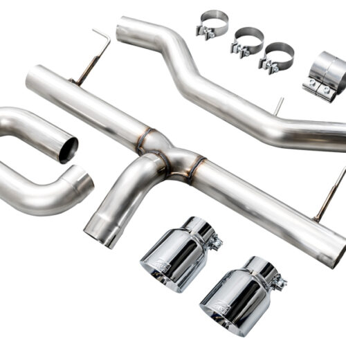 AWE Tuning Track Edition Axle-Back Exhaust - Chrome Silver for 19-23 BMW 330i / 21-23 BMW 430i Base G2X - Image 8