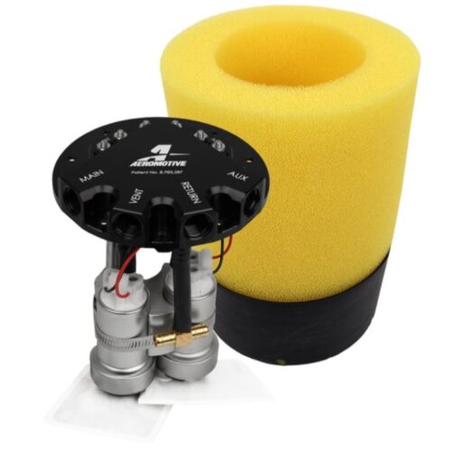 Aeromotive Phantom 450 Dual Stealth 340 Fuel Pumps 6-10in Depth - Image 2