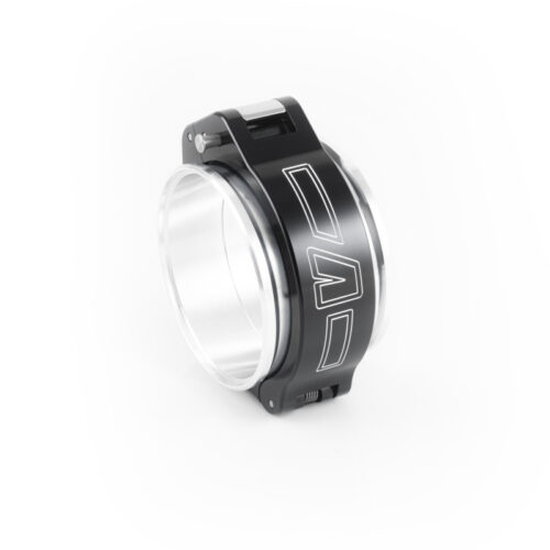 Vibrant 4in O.D. Aluminized HD 2.0 Clamp Assembly - Anodized Black - Image 3