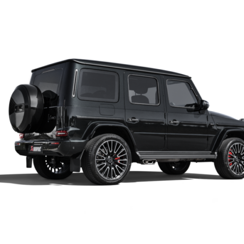 Alternative view of Akrapovic Evolution Line Cat Back (Titanium) (Req. Tips) for 2025 Mercedes-AMG G63 (W465)