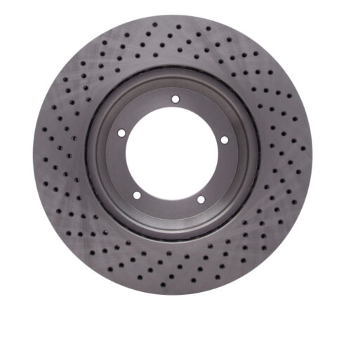 DFC 82-89 Porsche 911 Right Front Drilled Brake Rotor - Image 4