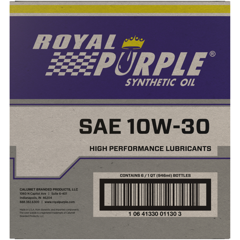 Royal Purple Premium Synthetic High Performance Multi-Grade 10W30 Motor Oil - 1 Quart - Image 5