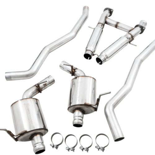 AWE Tuning Touring Edition Exhaust - Use w/Stock Tips for 2020 Jeep Grand Cherokee SRT/Trackhawk - Image 6
