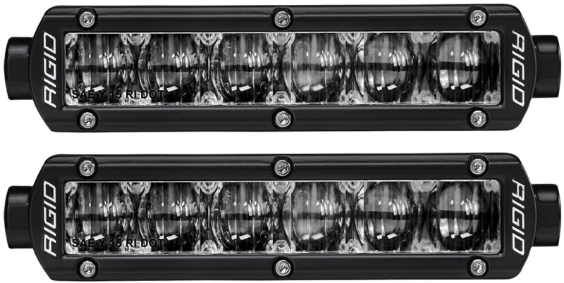 Rigid Industries 6in SR-Series - Fog - White - Image 3