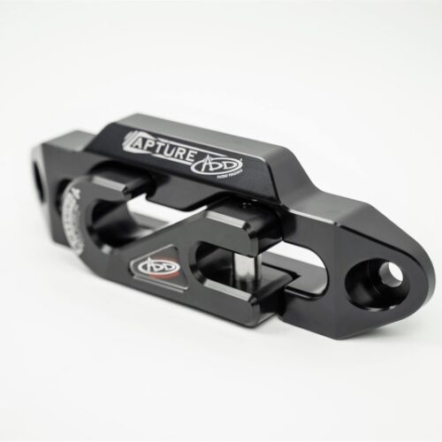 Addictive Desert Designs 1-5/16in Winch Fairlead Plate w/ Recessed Round End Hook - Black - Image 4