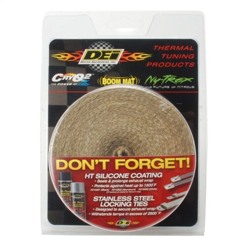 DEI 10137 Exhaust Wrap 2in x 25ft - Tan - Image 6