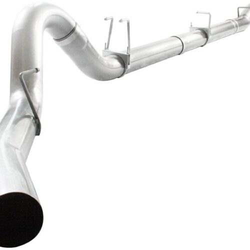 aFe Power Atlas Exhausts Mufflers Al Steel EXH Muffler 4 ID In/Out 8 Dia x 12L AL - Image 2