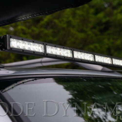 Diode Dynamics 42 In LED Light Bar Single Row Straight Clear Combo Each Stage Series - Image 5