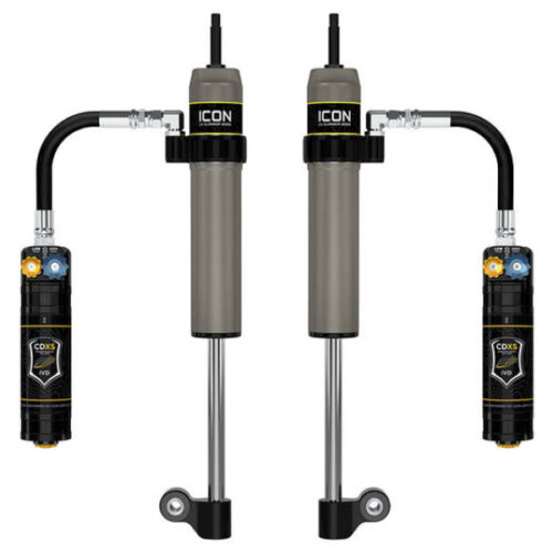 ICON 05-23 Toyota Tacoma Rear VS 2.5 Alum RXT Shock Absorbers Remote Resi w/ CDXS Pair