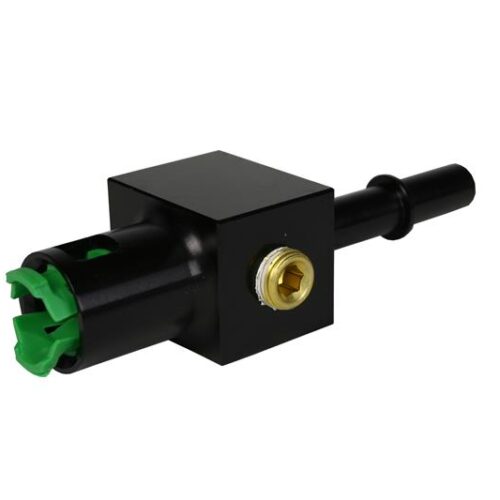 Aeromotive 3/8in Quick Connect with AN-08 port and 1/8in gauge port - Image 9