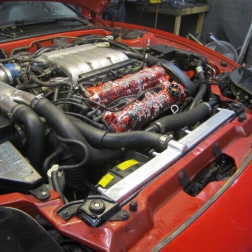 Mishimoto Aluminum Radiator for 91-99 Mitsubishi 3000GT Turbo Manual - Image 8