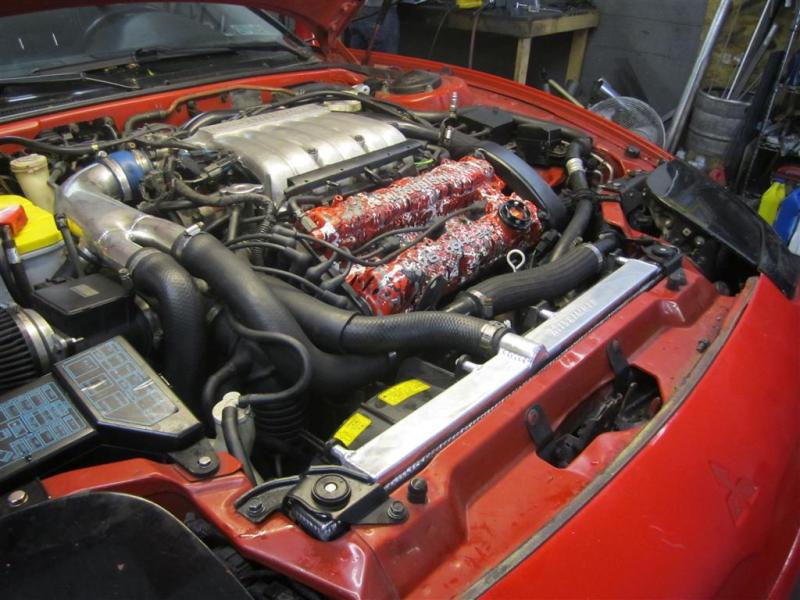 Mishimoto Aluminum Radiator for 91-99 Mitsubishi 3000GT Turbo Manual - Image 8