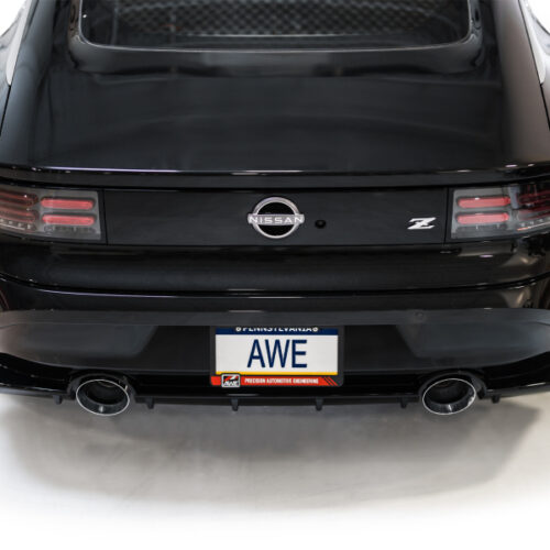 AWE Tuning Track Edition Cat-Back Exhaust System w/ Chrome Silver Tips for 2023 Nissan Z RZ34 RWD - Image 8