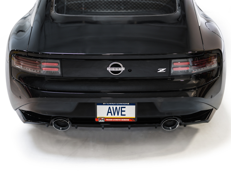 AWE Tuning Track Edition Cat-Back Exhaust System w/ Chrome Silver Tips for 2023 Nissan Z RZ34 RWD - Image 8