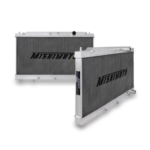 Mishimoto Aluminum Radiator for 90-94 Mitsubishi Eclipse Manual X-LINE (Thicker Core) - Image 2
