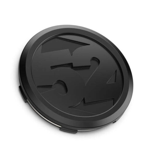fifteen52 52-HD-CAPL-AB 107mm Snap-in Asphalt Black Center Cap - Satin Black (Use w/ 6x139.7 & 5x150 HD wheels)