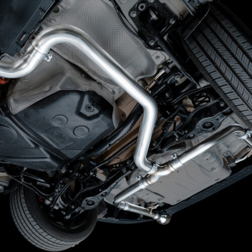 AWE Tuning Track Edition Exhaust - Chrome Silver Tips for 22-25 Volkswagen Jetta GLI - Image 3